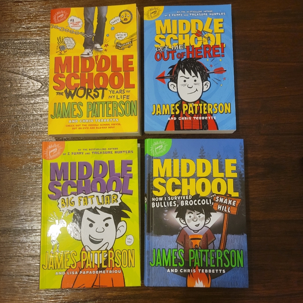 Middle School Book Set by James Patterson